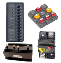 Switches - Panels - Thermal Breakers &amp; Battery Isolators