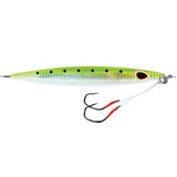 Williamson Kensaki 280 Jig - 7.25" - 9-7/8oz - UV Green Sardine Zebra [KSJ280UVGSZ]