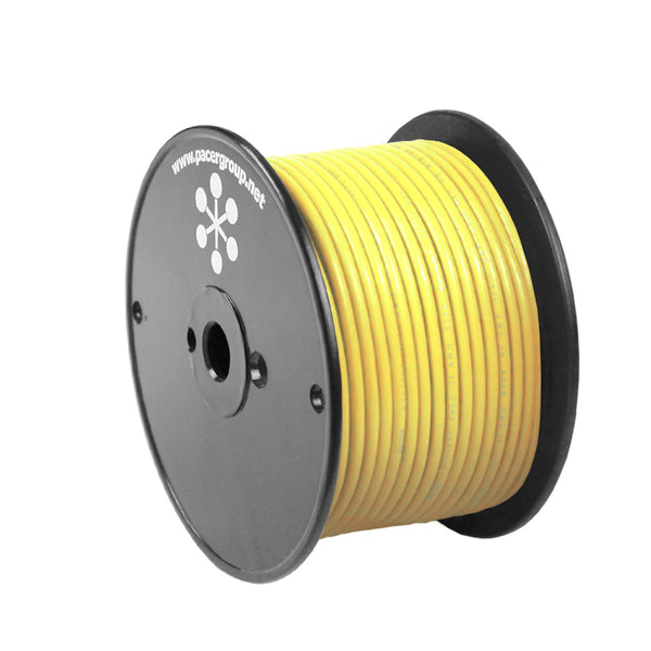 Pacer Yellow 10 AWG Primary Wire - 20' [WUL10YL-20]
