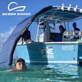 Sebba Shade 8 x 12 ft. Seafoam Sun Shade f/Boats 26'+ [SS8X12SFM]