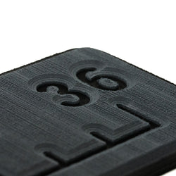 SeaDek 36 Routed Ruler - 6mm - Brushed Texture - Dark Grey/Black [53583-80067]