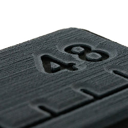 SeaDek 48 Routed Ruler - 6mm - Brushed Texture - Dark Grey/Black [53584-80067]