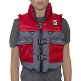 Bluestorm Classic Youth Fishing Life Jacket - Nitro Red [BS-365-RED-Y]