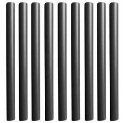 Pacer Battery Cable Heat Shrink Tubing - 1/4" x 12" - Black (10-Pieces) [BEHS1/4-12BK-10]