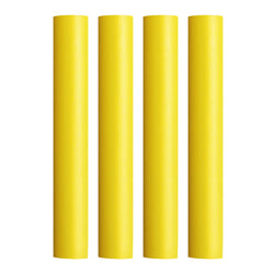 Pacer Battery Cable Heat Shrink Tubing - 3/4" x 12" - Yellow (4-Pieces) [BEHS3/4-12YL-4]