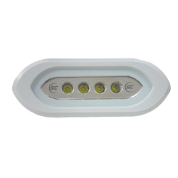 Shadow-Caster Flush Mount Spreader Light - White Housing - White [SCM-SLF4X-GW-WH]