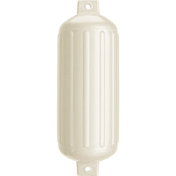 Polyform G-6 Twin Eye Fender 11" x 30" - Metallic White [G-6-METALLIC WHITE]