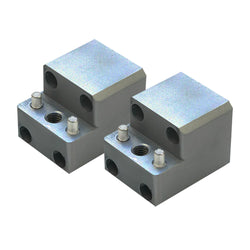 PTM Edge Board Rack Mount - 4 Bolt - Grey - Pair [P13168-1400TEBGR]