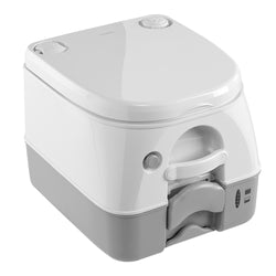 Dometic 974 Portable Toilet w/Mounting Brackets -2.6 Gallon - Grey [9108552684]