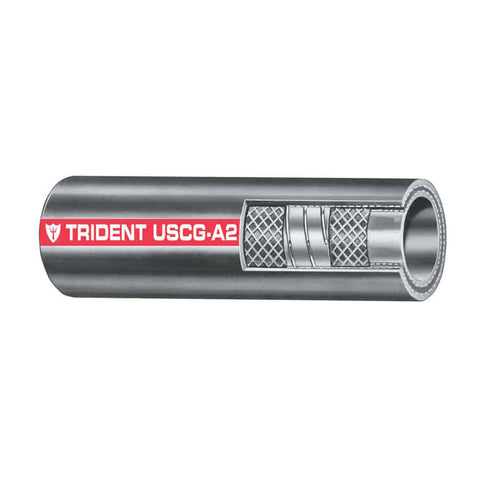 Trident Marine 2" Type A2 Fuel Fill Hose - Sold by the Foot [327-2006-FT]