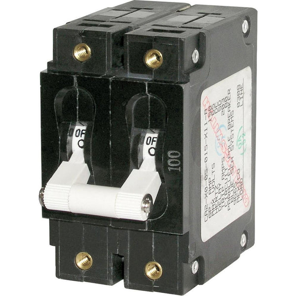 Blue Sea 7251 C-Series Double Pole Circuit Breaker - 50A [7251]