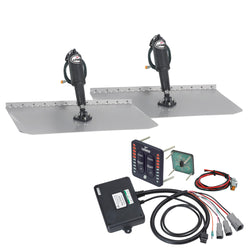 Lenco 12" x 12" Standard Trim Tab Kit w/LED Integrated Switch Kit 12V [15109-103]