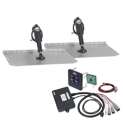 Lenco 12" x 18" Standard Trim Tab Kit w/Standard Tactile Switch Kit 12V [TT12X18]