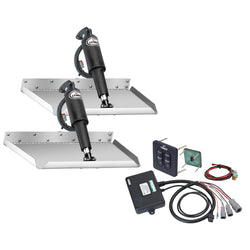 Lenco 12" x 18" Edgemount Kit w/Standard Tactile Switch Kit 12V [TT12X18E]