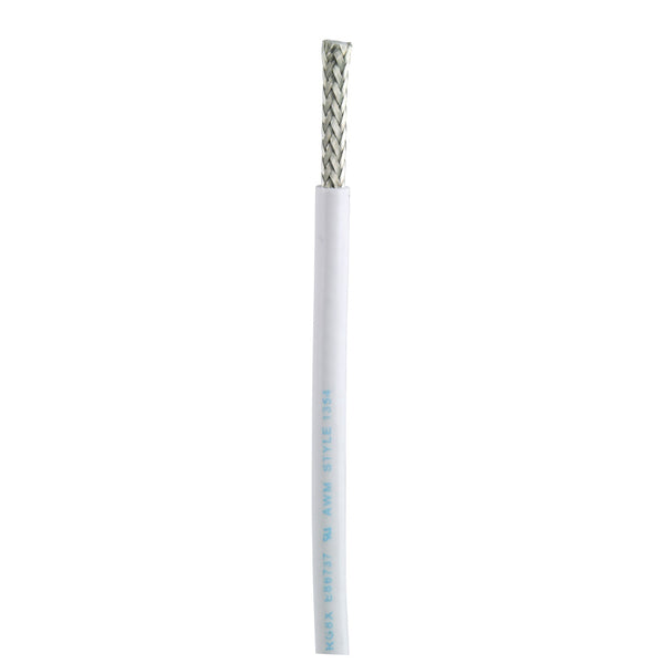 Ancor RG 8X White Tinned Coaxial Cable - 250 [151525]