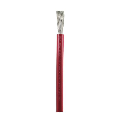 Ancor Red 1 AWG Battery Cable - 100' [115510]