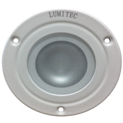 Lumitec Shadow - Flush Mount Down Light - White Finish - 3-Color Red/Blue Non-Dimming w/White Dimming [114128]