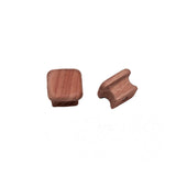 Whitecap Teak Square Drawer Knob - 1-1/8" - 2 Pack [60130-A]