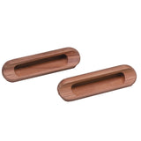 Whitecap Teak Oblong Drawer Pull - 4-1/16"L - 2 Pack [60124-A]