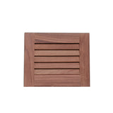 Whitecap Teak Louvered Insert - 7-1/2" x 9-1/8" x 3/4" [60712]