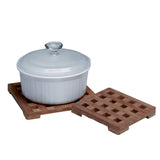 Whitecap Teak Small Square Trivet - 6" [62420]