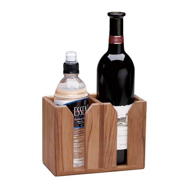 Whitecap Teak Two-Bottle Rack [62620]