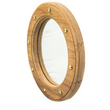 Whitecap Teak Porthole Mirror [62540]