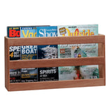 Whitecap Teak Double-Wide Magazine Rack [62508]