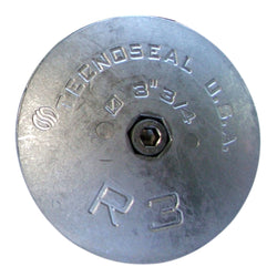 Tecnoseal R3AL Rudder Anode - Aluminum - 3-3/4" Diameter [R3AL]