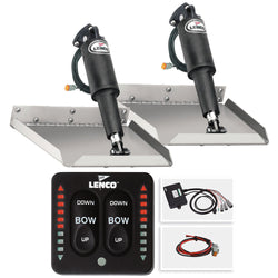 Lenco 9" x 12" Edge Mount Trim Tab Kit w/LED Indicator Switch Kit [TT9X12EI]