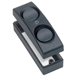 BEP Contour 1100 Series Double Interior Switch - On/Off - Black [1101-BK]