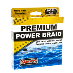 Scotty Premium Power Braid Downrigger Line - 200ft of 200lb Test [2700K]