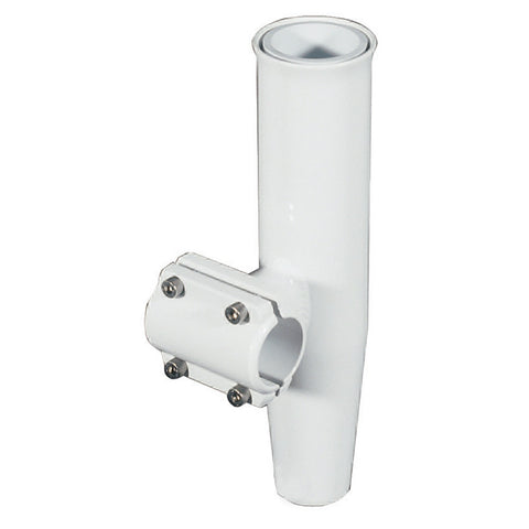 Lee's Clamp-On Rod Holder - White Aluminum - Horizontal Mount - Fits 1.315" O.D. Pipe [RA5202WH]