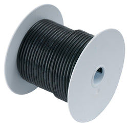 Ancor Black 8 AWG Tinned Copper Wire - 25' [111002]