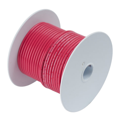 Ancor Red 8 AWG Tinned Copper Wire - 50' [111505]