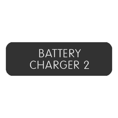 Blue SeaLarge Format Label - "Battery Charger 2" [8063-0051]