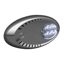 Attwood LED Docking Lights - Stainless Steel - White LED - Pair [6522SS7]