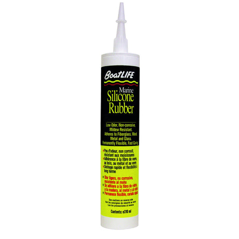 BoatLIFE Silicone Rubber Sealant Cartridge - White [1151]