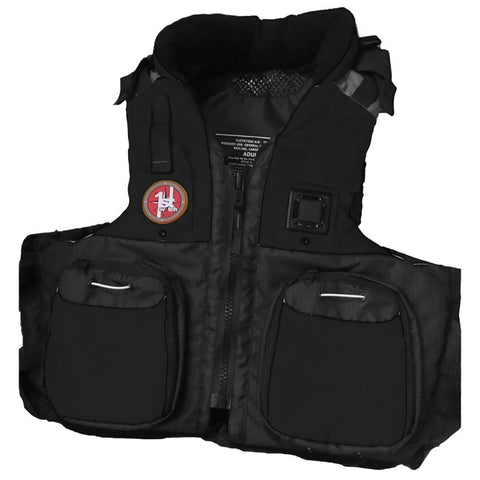 First Watch AV-800 Four Pocket Flotation Vest - Black - XXL to 3XL [AV-800-BK-2XL/3XL]