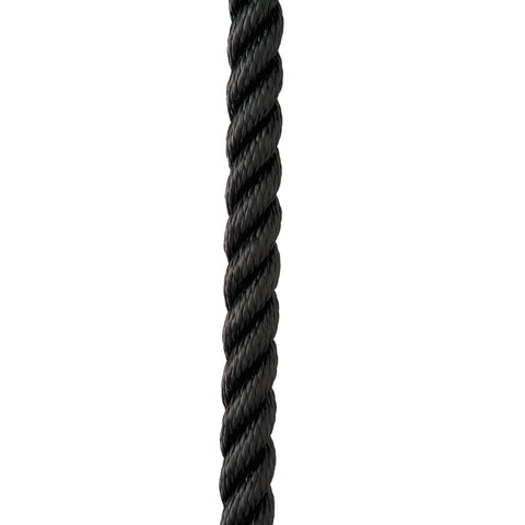 New England Ropes 3/8" Premium 3-Strand Dock Line - Black - 25 [C6054-12-00025]