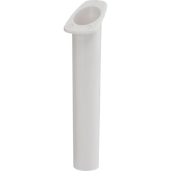 Sea-Dog Narrow Gunnel Flush Mount Rod Holder - White [325061-1]