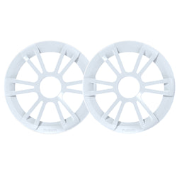 Fusion EL-X651SPW 6.5" Sports Grill Covers - White f/ EL Series Speakers [010-12789-00]