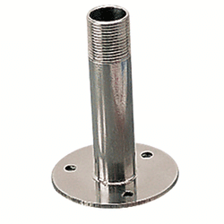 Sea-Dog Fixed Antenna Base 4-1/4" Size w/1"-14 Thread Formed 304 Stainless Steel [329515]