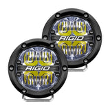 RIGID Industries 360-Series 4" LED Off-Road Fog Light Drive Beam w/White Backlight - Black Housing [36117]