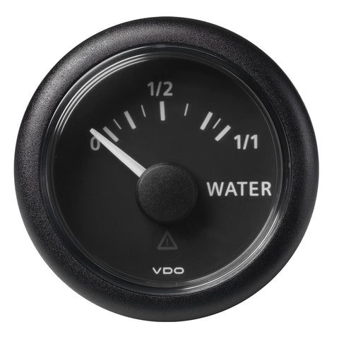 Veratron 52MM (2-1/16") ViewLine Fresh Water Resistive - 3 to180 OHM - Black Dial  Round Bezel [A2C59514097]