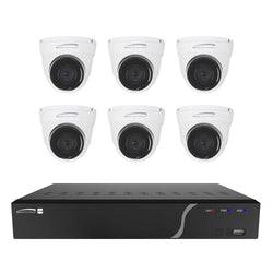 Speco 8 Channel NVR Kit w/6 Outdoor IR 5MP IP Cameras 2.8mm Fixed Lens - 2TB [ZIPK8N2]