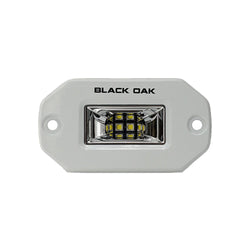 Black Oak Pro Series 2" Flush Mounted Scene Light - White [2FSL-SRPOD10CR]