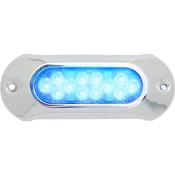 Attwood LightArmor HPX Underwater Light - 12 LED  Blue [66UW12B-7]