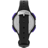 Timex Ironman Womens Essentials 30 - Black Case - Purple Button [TW5M55200]