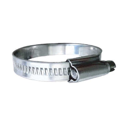 Trident Marine 316 SS Non-Perforated Worm Gear Hose Clamp - 15/32" Band - (2" - 2-9/16") Clamping Range - 10-Pack - SAE Size 32 [710-2001]